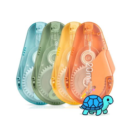 

Deli Correction Tape / Tip Ex Kertas / Pita Koreksi Lucu 20 Meter