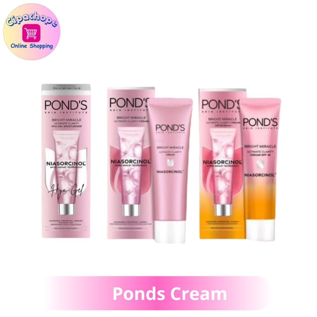 ponds Pelembab Wajah Day Cream Niasorcinol 20 g