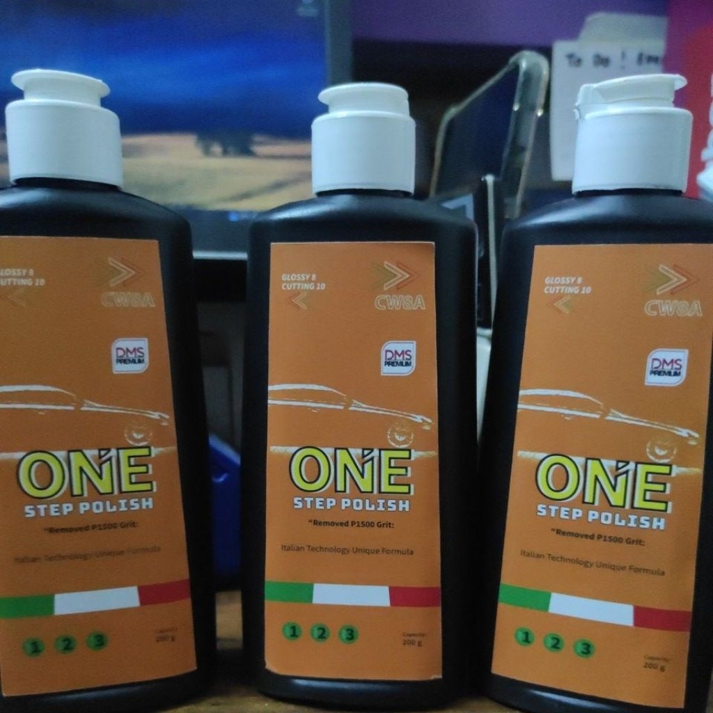 DMS ONE STEP POLISH / COMPOUND WATER BASE DMS