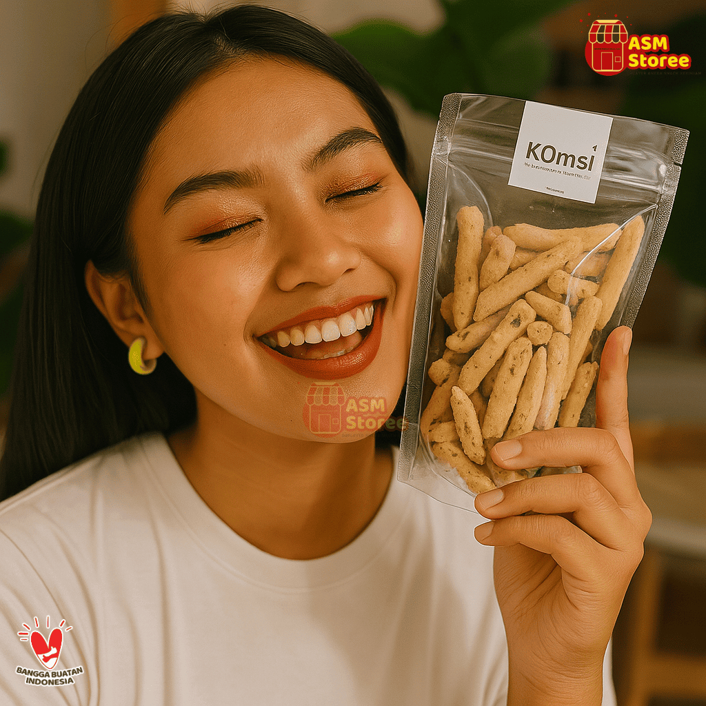 

Basreng Cikruh Original KOMSI 100g | Snack Renyah Gurih Tanpa Pedas | Camilan Viral Kekinian
