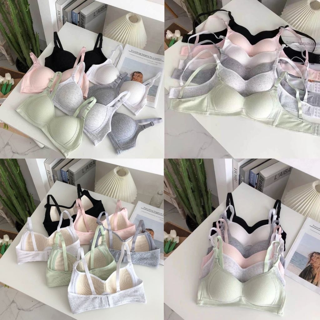 COD BH Bra Push Up Cewek Nyaman Sexy Korea Style Remaja Tanpa Kawat Style Dewasa Pakaian Dalam Wanit