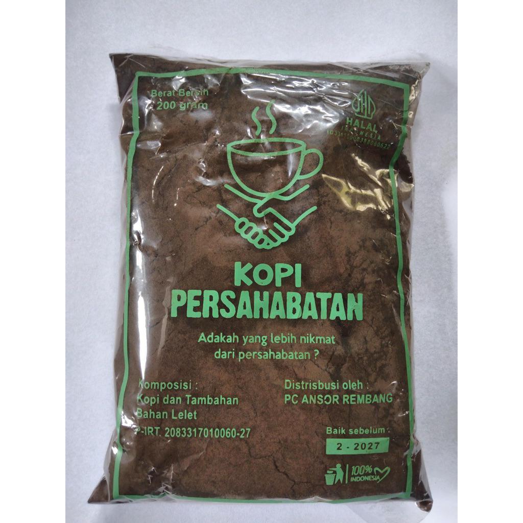 

KOPI PERSAHABATAN | KOPI LELET | KOPI BUBUK