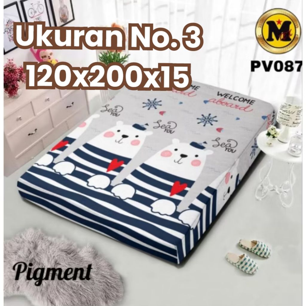 Sarung Kasur Resleting 120x200 | Sprei Busa Resleting Cover Inoac