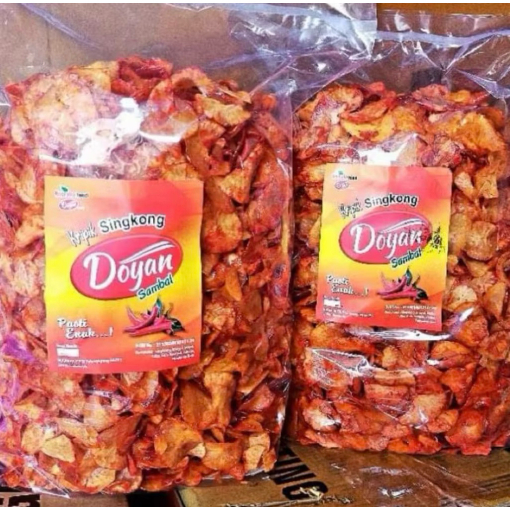 

Duaputrasnack - keripik singkong sambal Sinjai 1kg