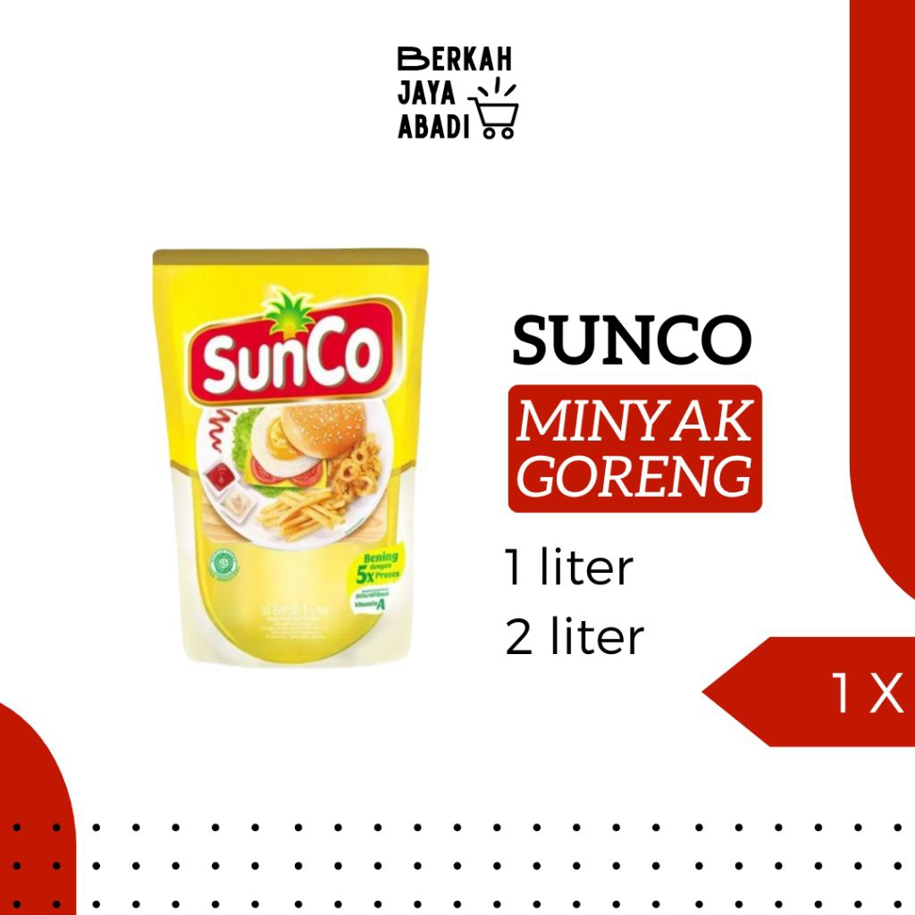 

SUNCO Minyak Goreng | 1 Liter | 2 Liter | Minyak Goreng Murah | Grosir