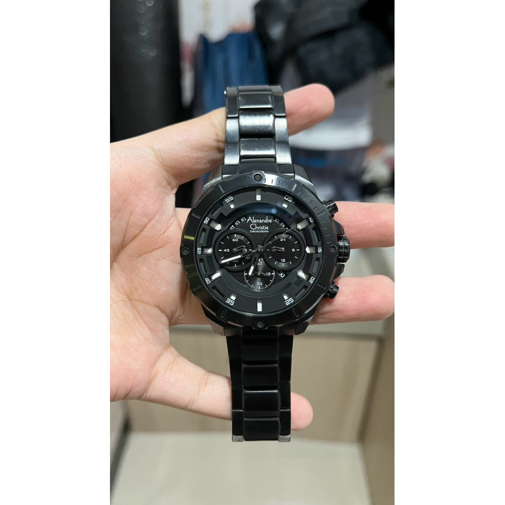 Jam Tangan Pria Alexandre Christie 6529MC Original