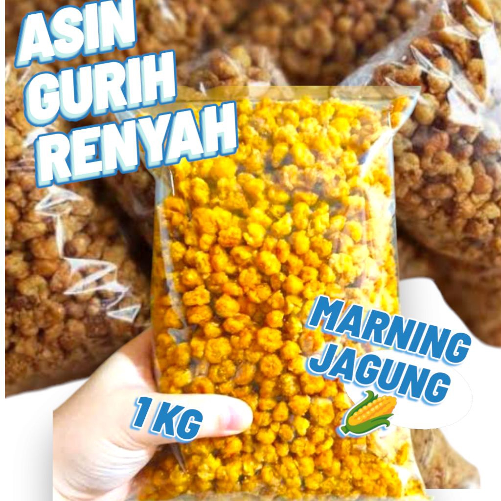

Marning Jagung Asin Gurih Renyah Berkualitas Kemasan 1 Kg