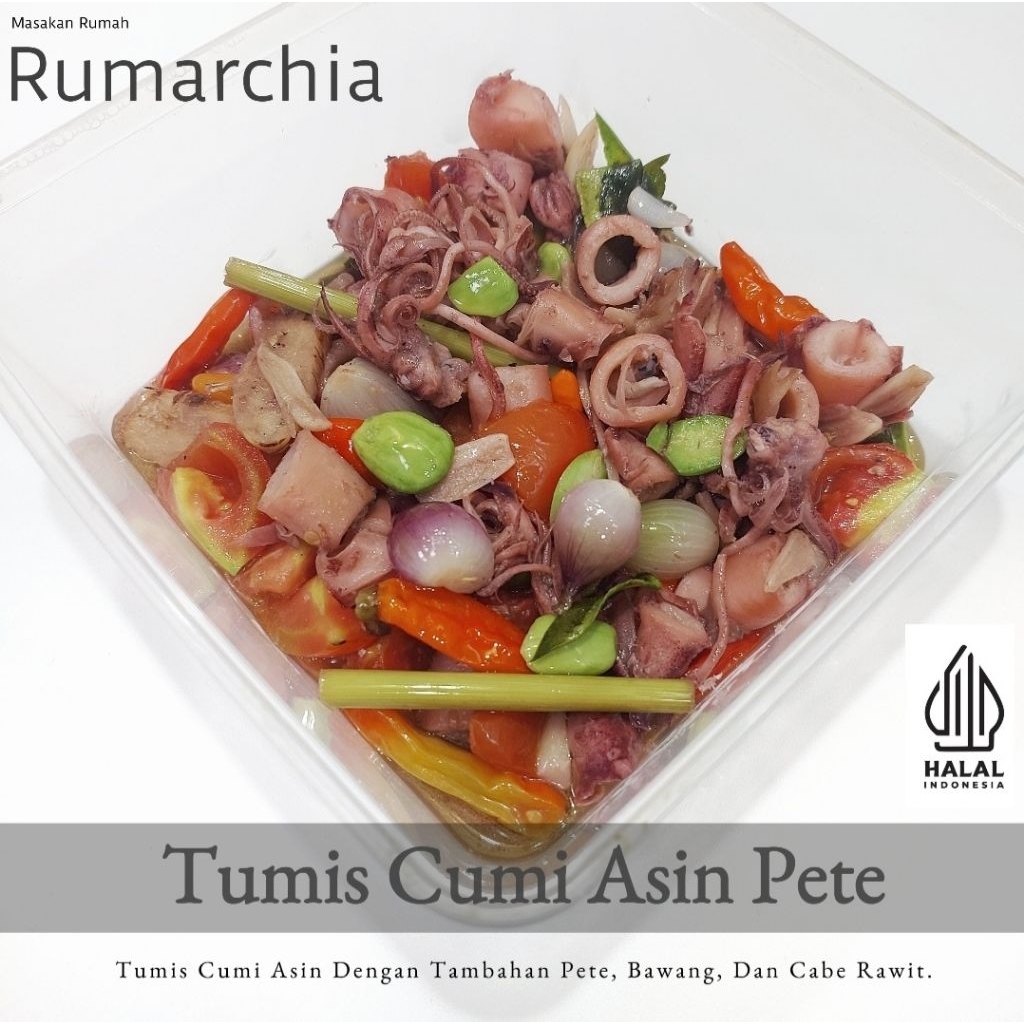 

Tumis Cumi Asin Pete | Masakan Rumah | Siap Disantap