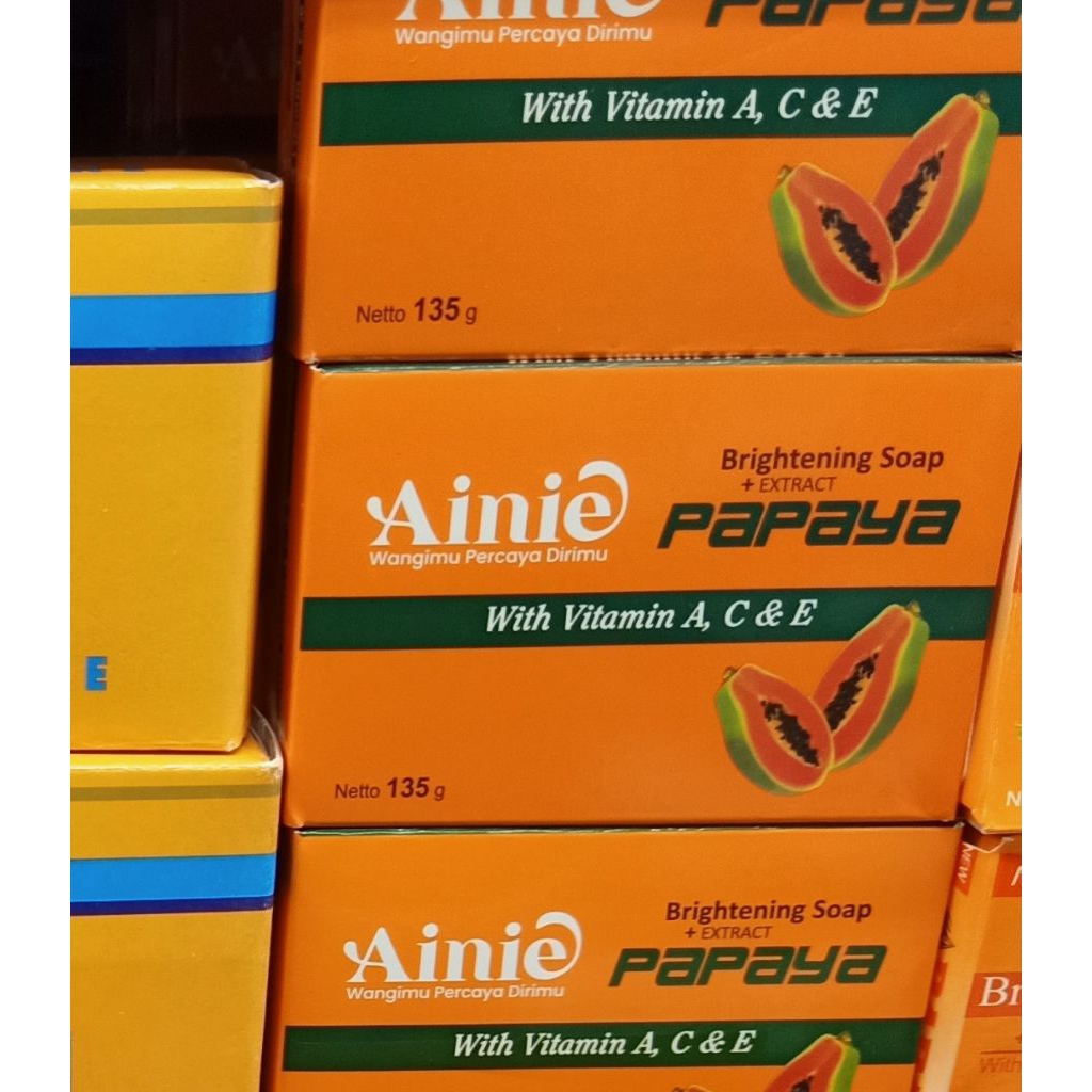 Sabun Ainie Brightening Papaya 135 Gr