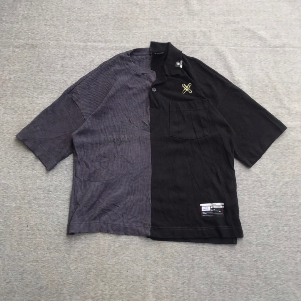 miharayusihiro x gu polo shirt oversized
