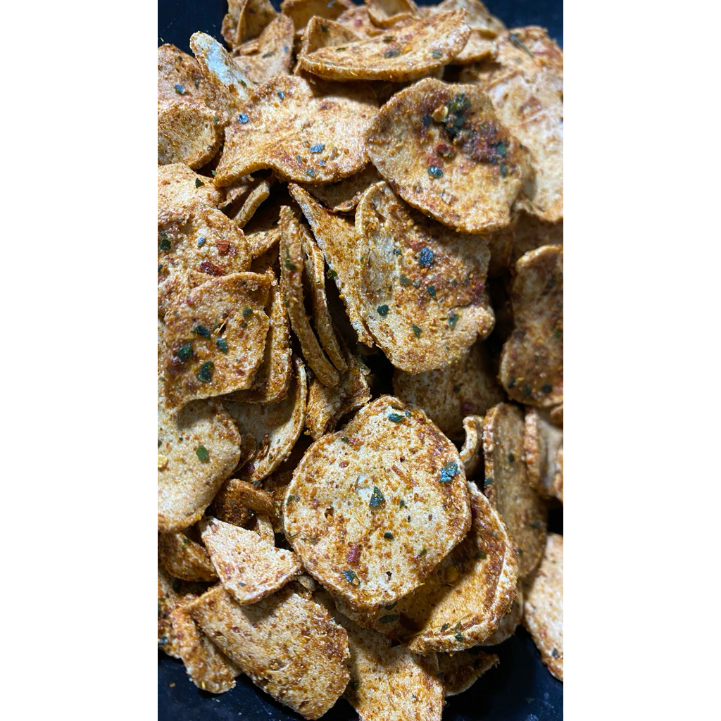 

Basreng Seblak Daun Jeruk, Mie Gulung, Makaroni Cemilina