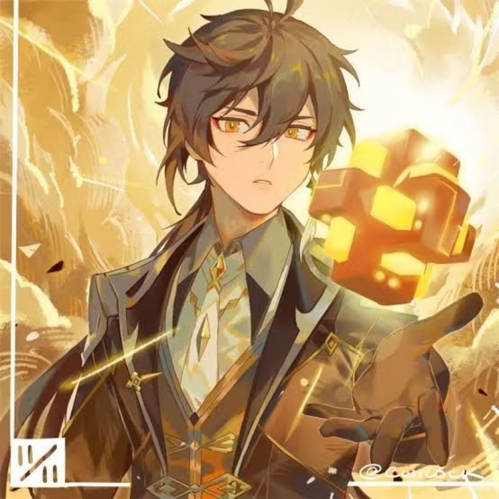 Genshin Impact - Zhongli Properti kubus - Mainan cosplay