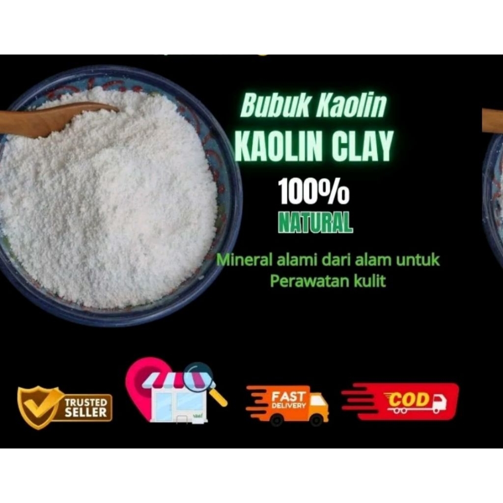 Kaolin Clay / Bubuk Kaolin (1 kg)
