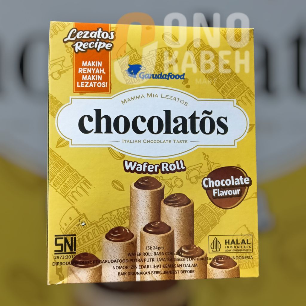 

Chocolatos Wafer Stik Box isi 24