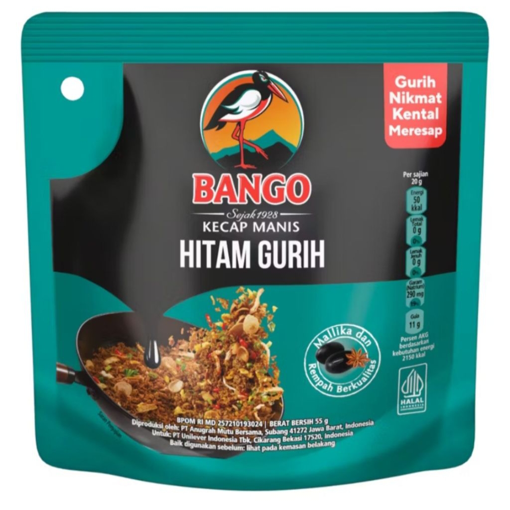 

Kecap Manis Hitam Gurih 55g