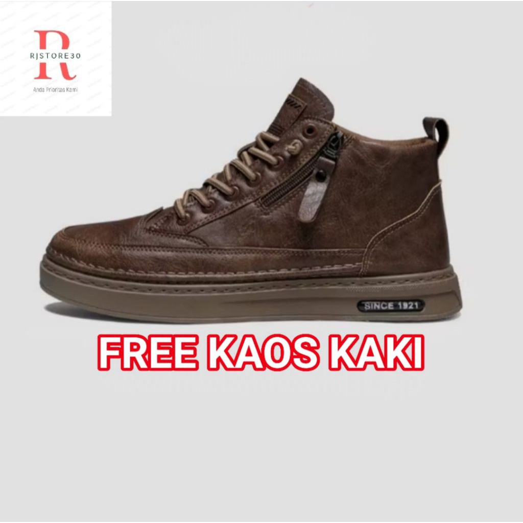 RJ STORE30 Sepatu The Bhoy Boot Sneakers Pria/Cowok Remaja Fashion Unisex Kekinian - Murah