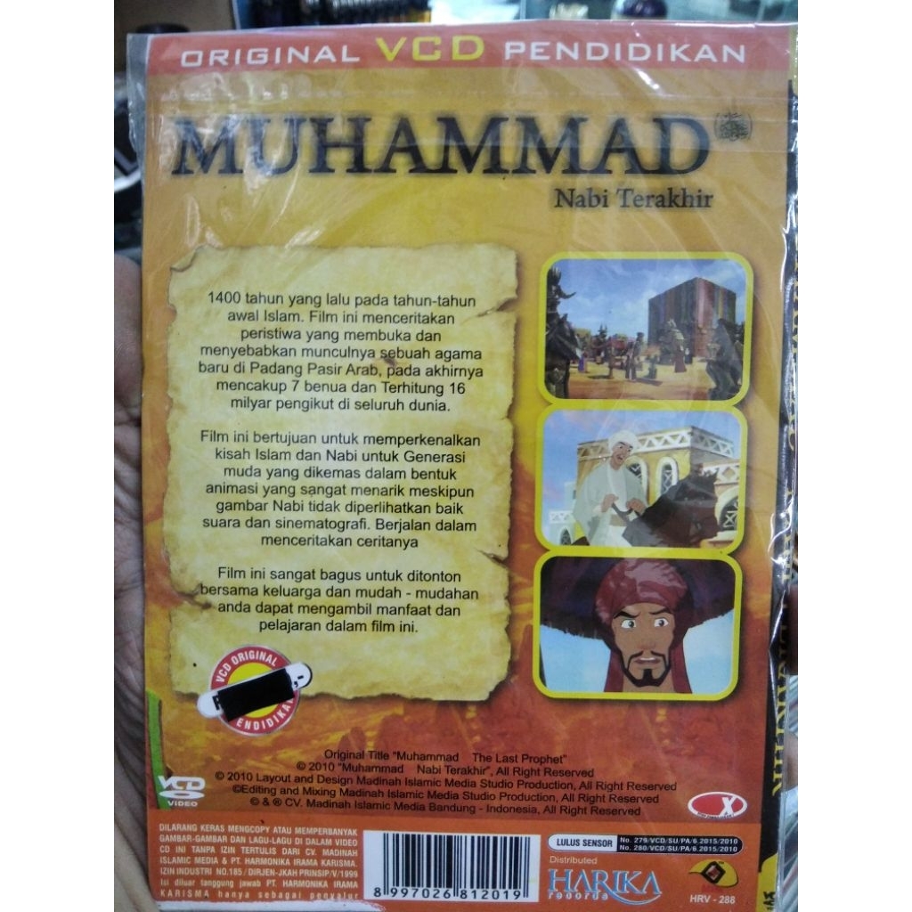 vcd kisah nabi muhammad saw nabi terakhir