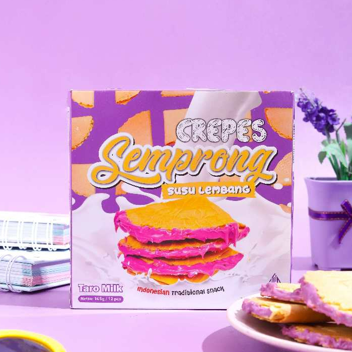 

Semprong Susu Lembang - Taro Susu Kue Semprong Cemilan Oleh-Oleh Bandung