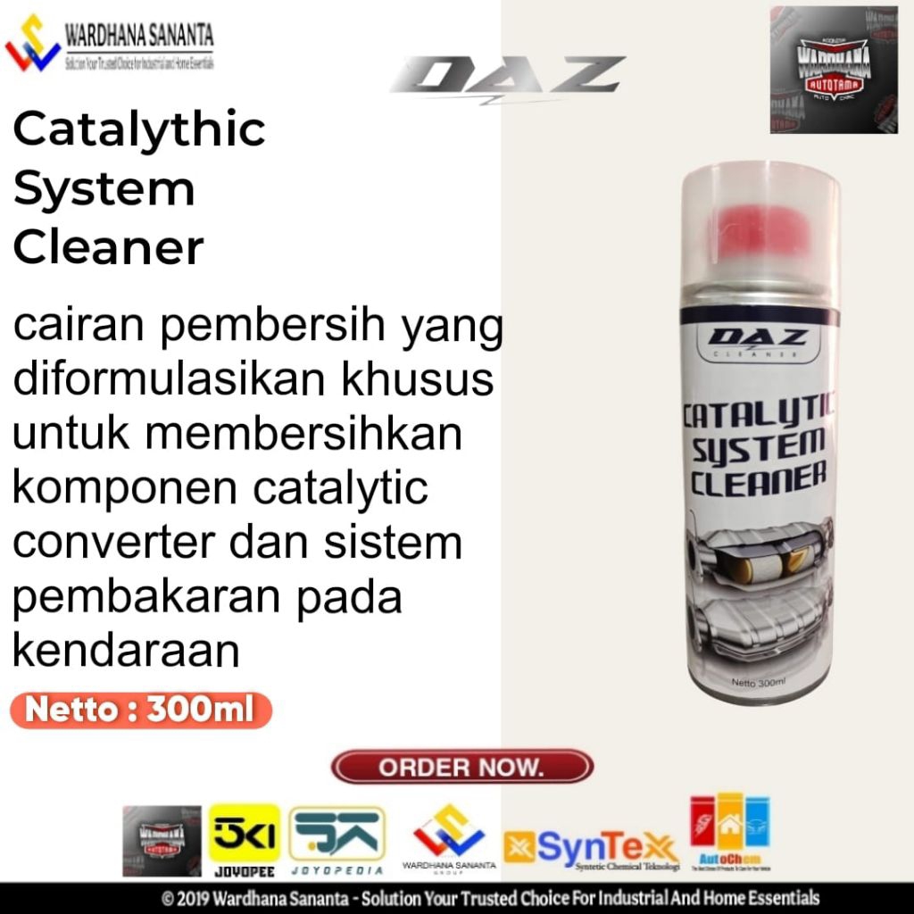 Catalythic System Cleaner 300ml - Cairan Pembersih Katalis Knalpot