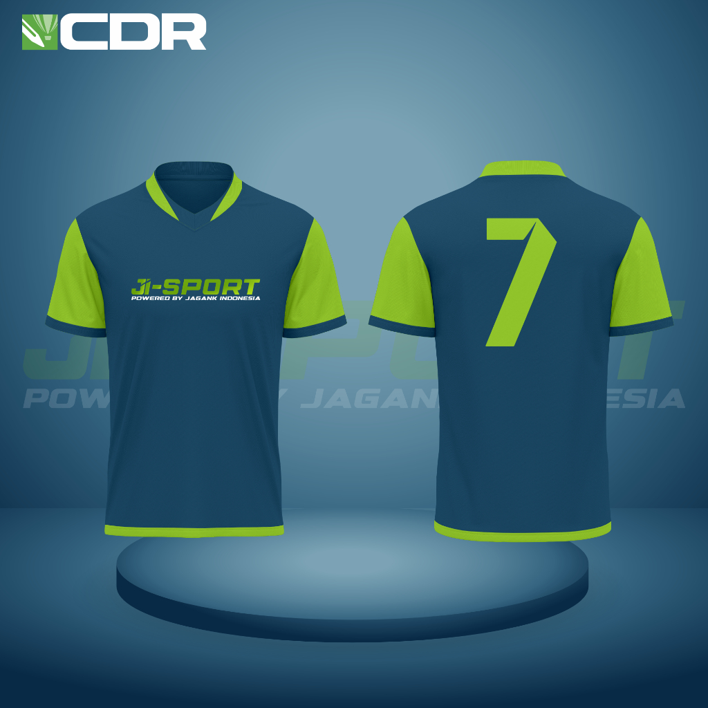 MOCKUP JERSEY COREL DRAW CDR MUDAH DI EDIT