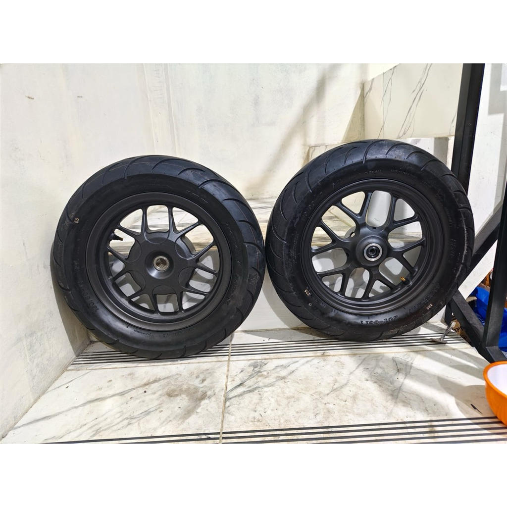 Velg/Velk Stylo 160 Cbs Original Copotan Honda Ahm Set Ban