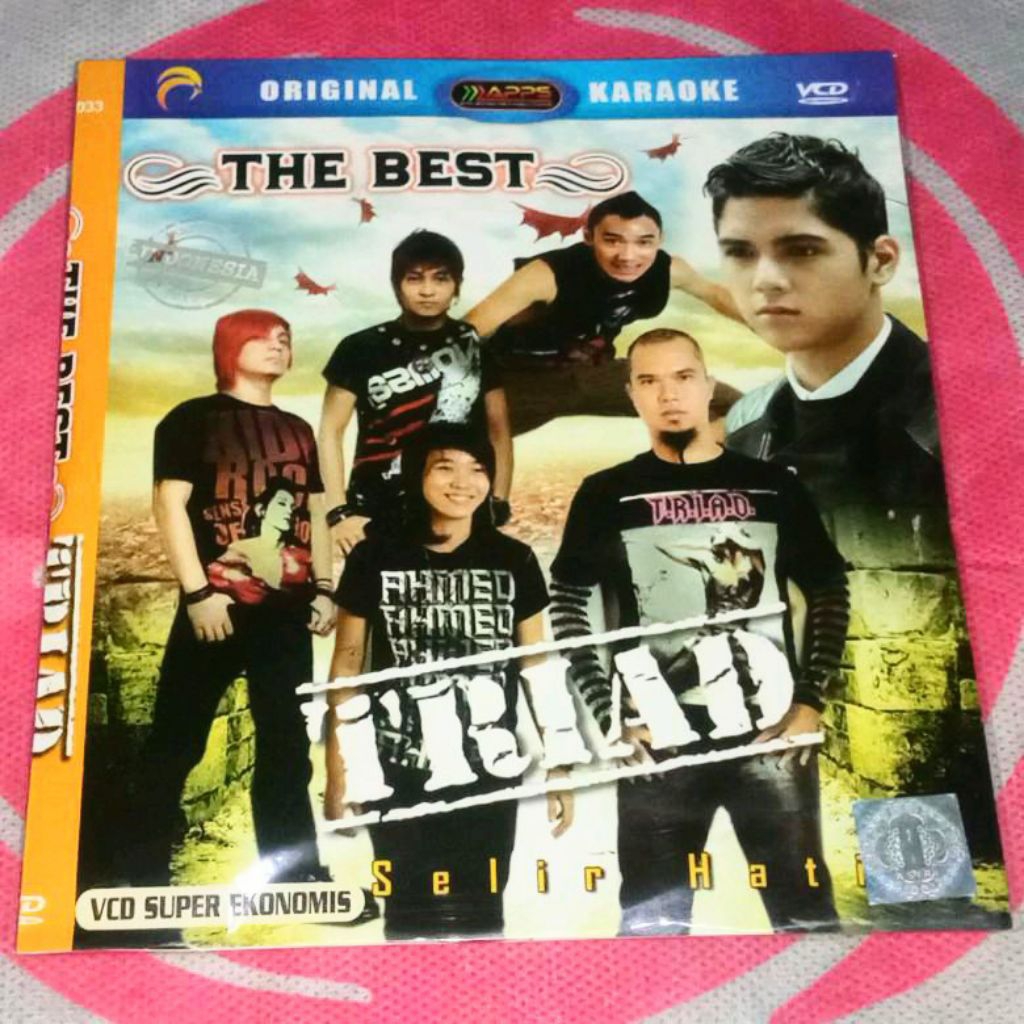 VCD Triad - The Best Selir Hati eks. Dewa 19 Ahmad Band Al Ghazali Angkasa V CD Karaoke
