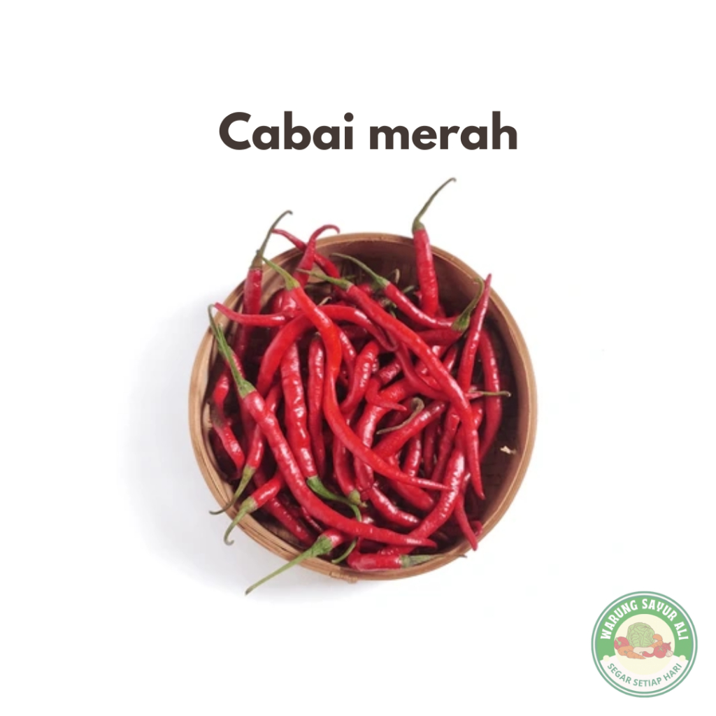 

(KIRIM INSTAN) Cabai Cabe Merah Keriting 250 gram
