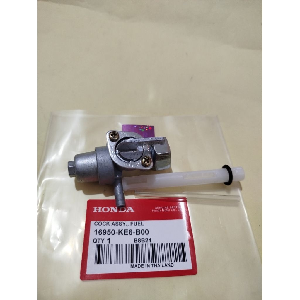 KRAN BENSIN TIGER LAMA OLD MEGA PRO GL PRO NEOTECH MEMBRAN COCK ASSY AUTO FUEL ( KE6) ORI THAILAND