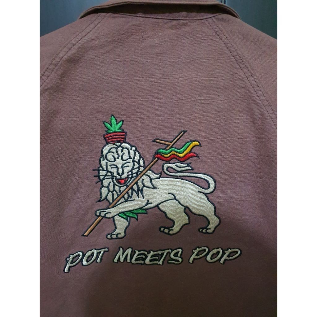 Pmp denim Pot Meets Poo denim selvedge Jaket