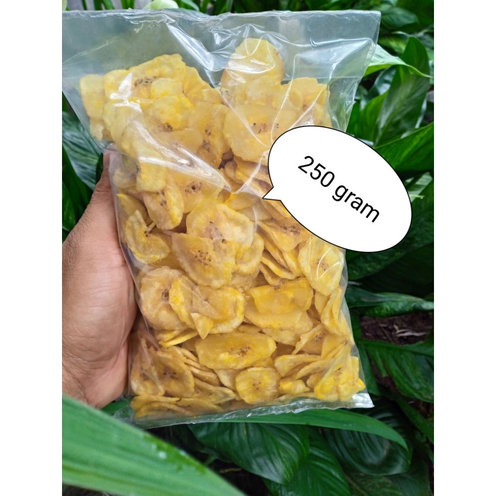 

keripik pisang manis, renyah manis 250 gram
