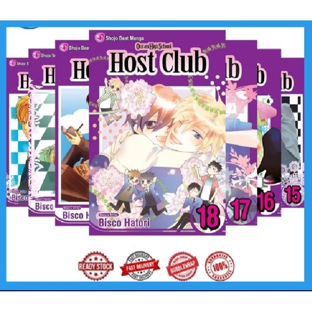 Ouran High school Host club (18 book series)