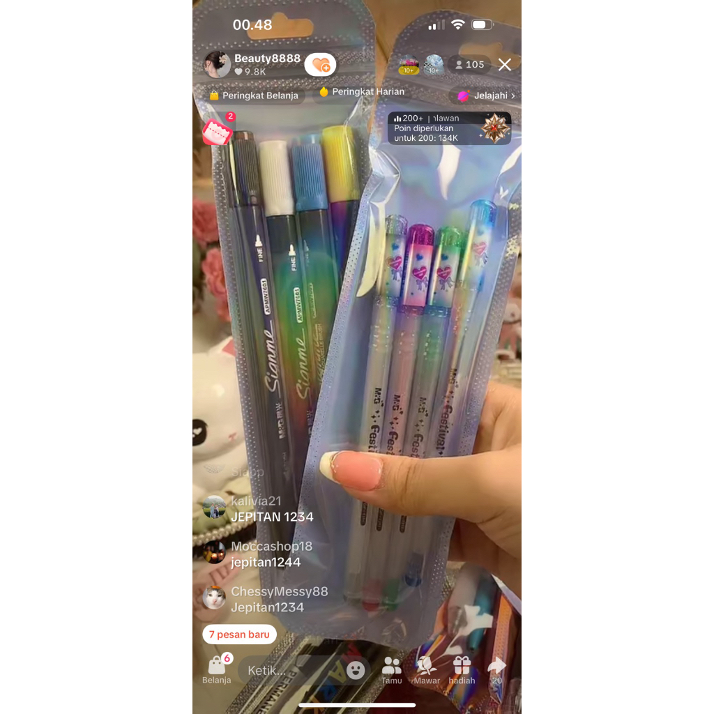 

Spidol brush Pen Gel Ink