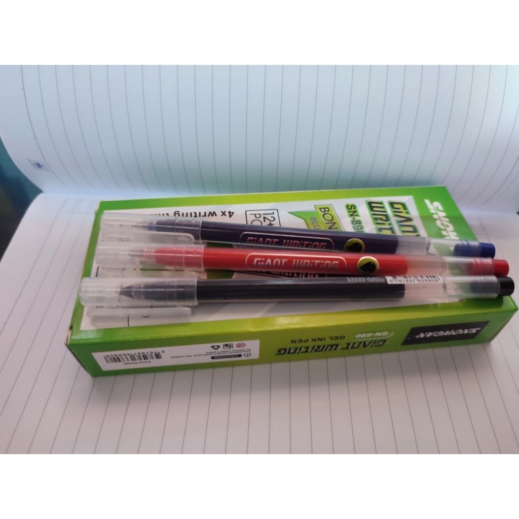 

pulpen murah merek snowcan 1 kotak isi 14 pcs