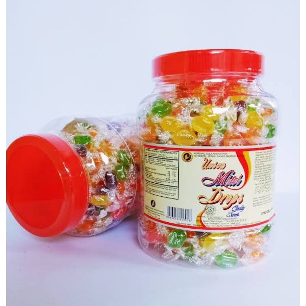 

Union Mini Drops Toples isi 400pcs Permen Kembang Gula Aneka Rasa