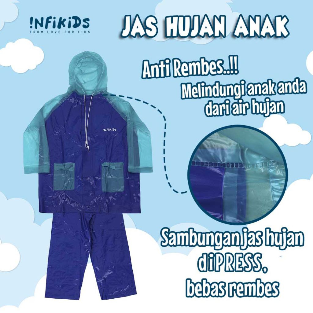 Jas Hujan Anak TK SD