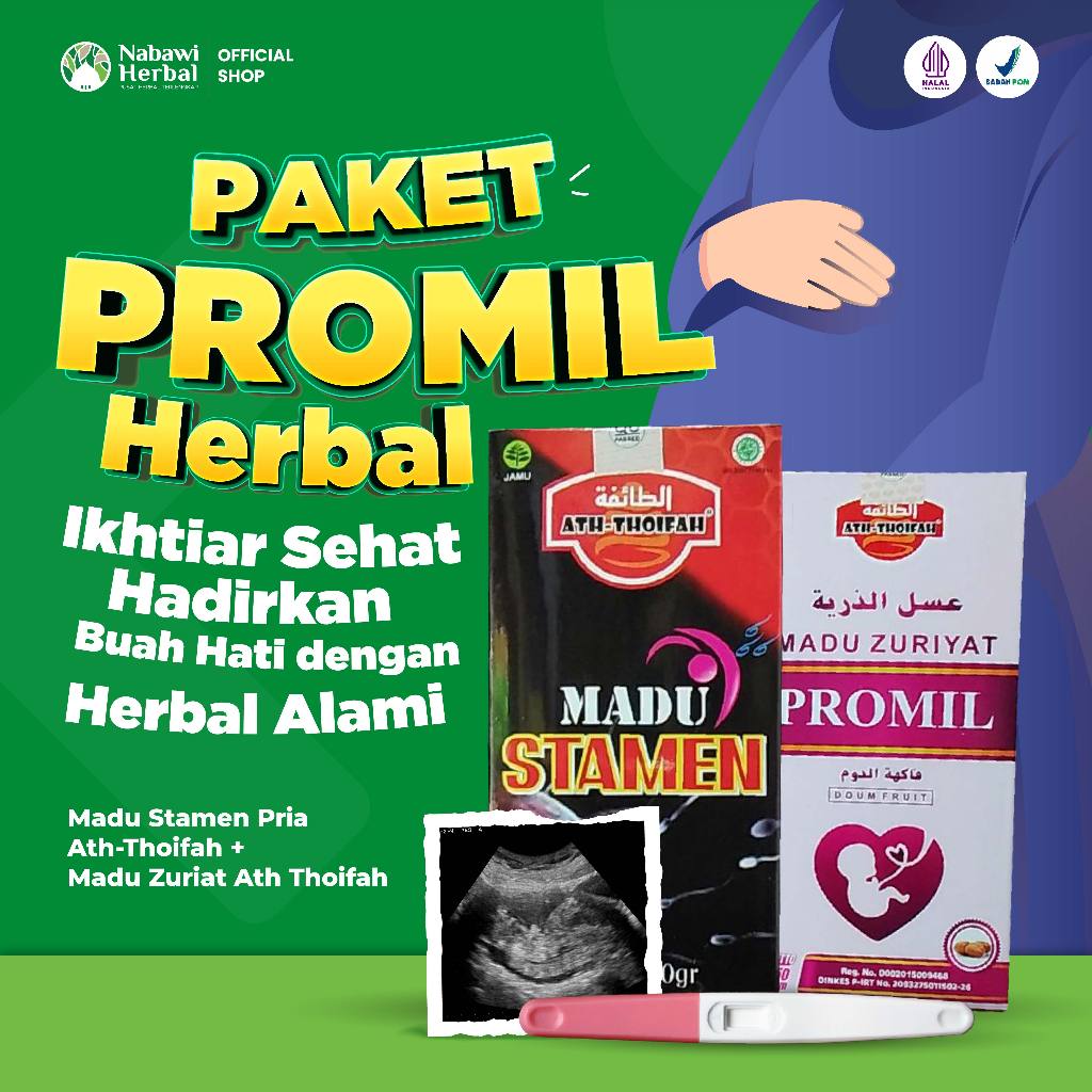 

PAKET PROMIL - Madu Zuriyat Ath Thoifah Plus Madu Stamen Pria 350Gr