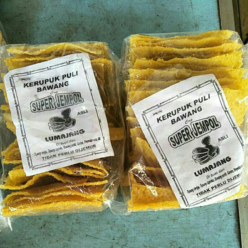 

KERUPUK PULI BAWANG (tinggal digoreng)