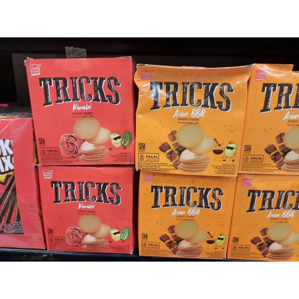 

TRICKS BAKED CRISPY ALL VARIAN RASA ISI 10PCSx12G