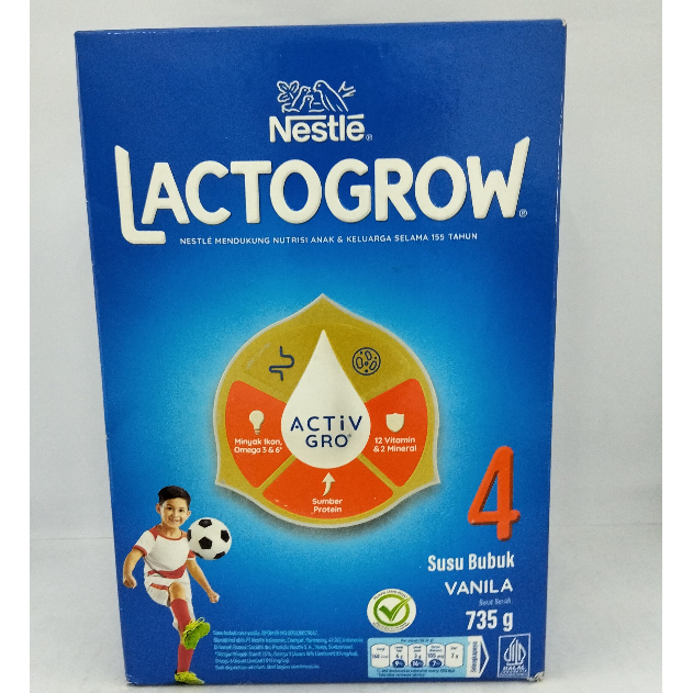 

LACTOGROW 4 MADU VANILA 750GR