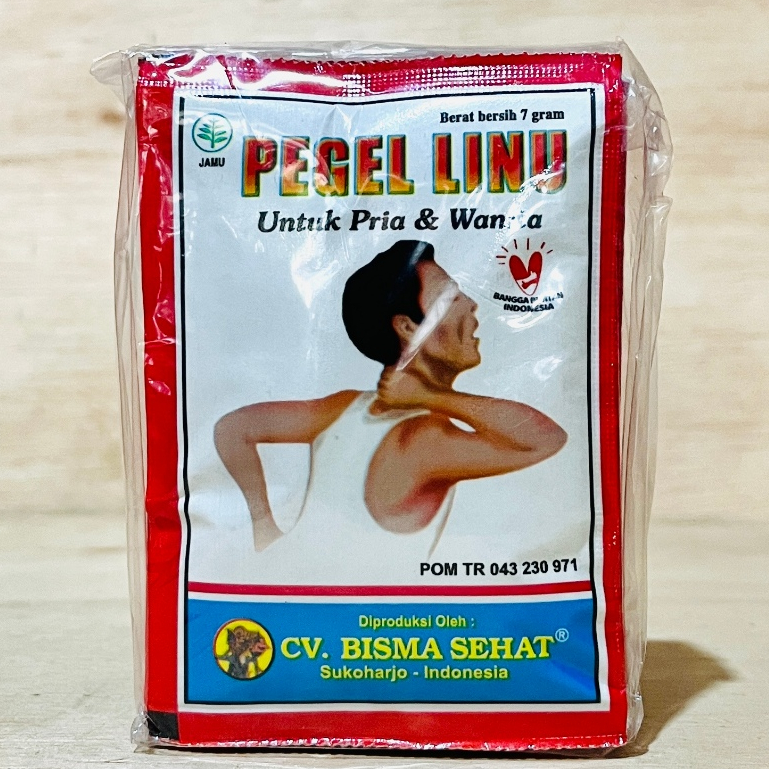 

Jamu Pegel linu asam urat Isi 10 Sachet Bisma Sehat / jamu pegelinu / jamu pegelinu Bisma sehat