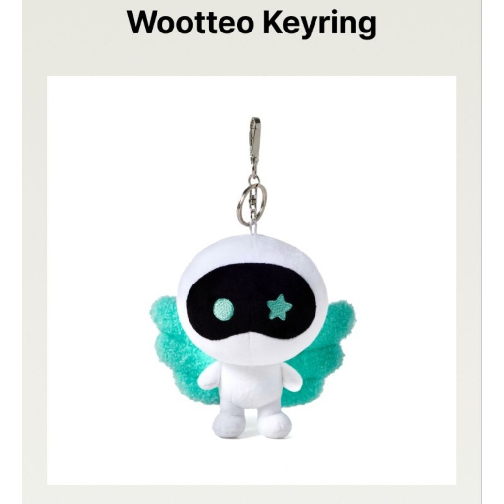 MERCH OFFICIAL WOOTTEO KEYRING - RUNSEOKJIN EP TOUR