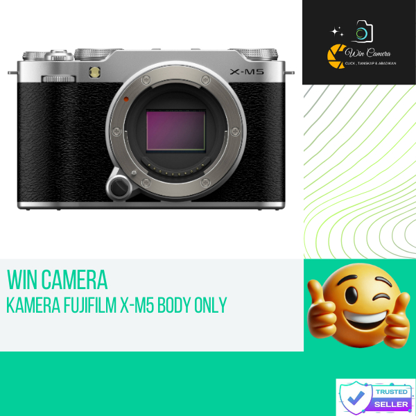 Kamera Fujifilm x-m5 Body Only / Camera Fujifilm / Kamera Mirrorless / Camera Mirrorless