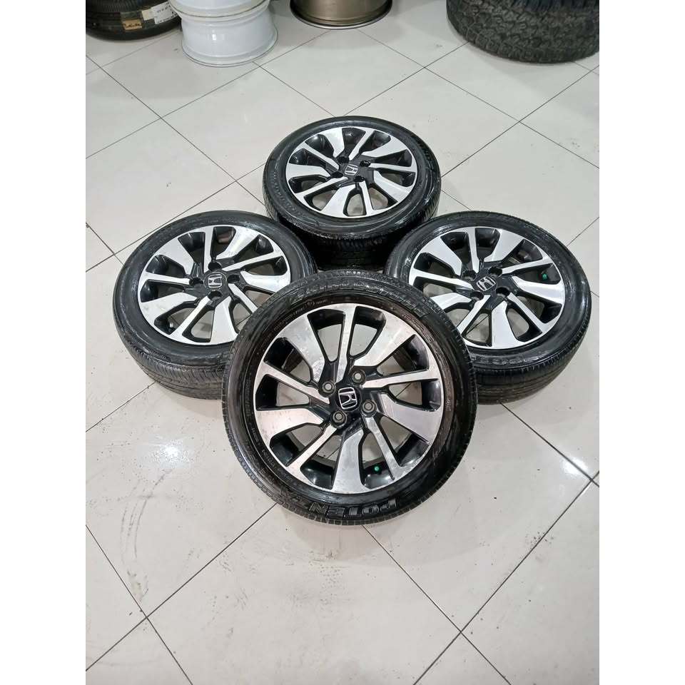 STD BRIO RS R15X6 4X100 ET50+BAN POTENZA 185 55 R15