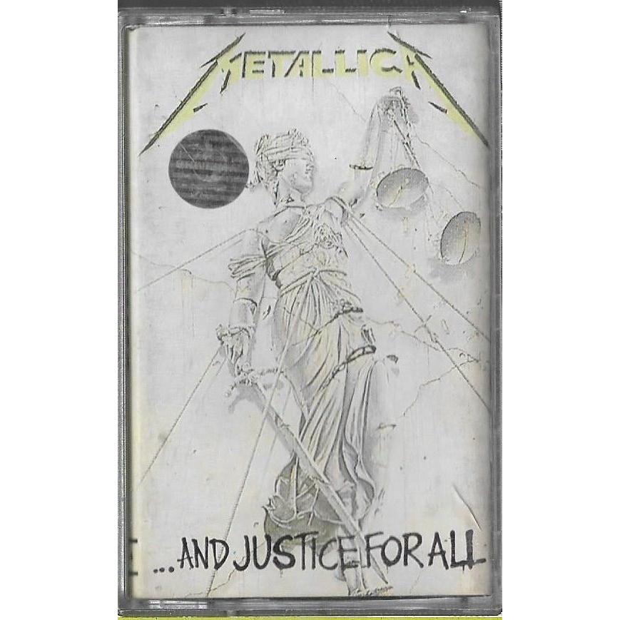 Kaset Pita Original - Metallica And Justice For All