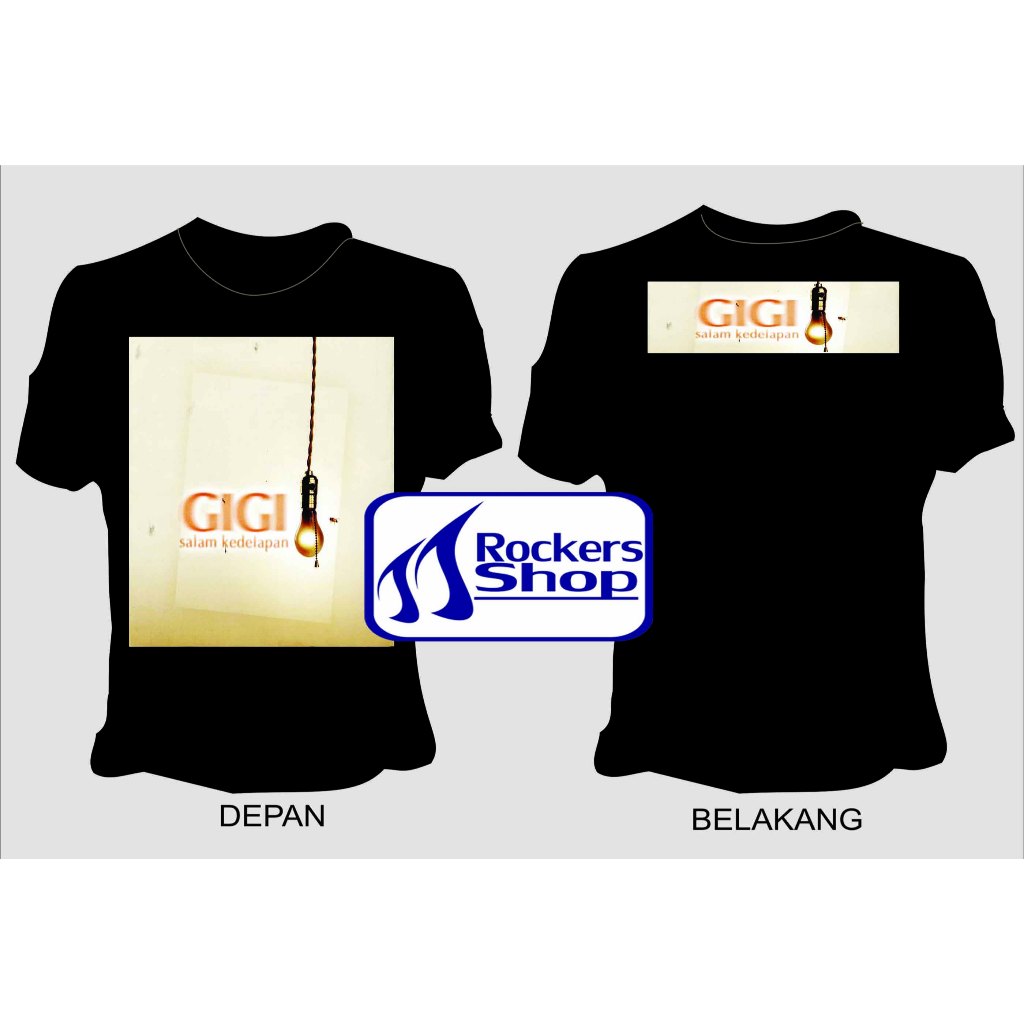 KAOS GIGI BAND ALBUM SALAM KEDELAPAN
