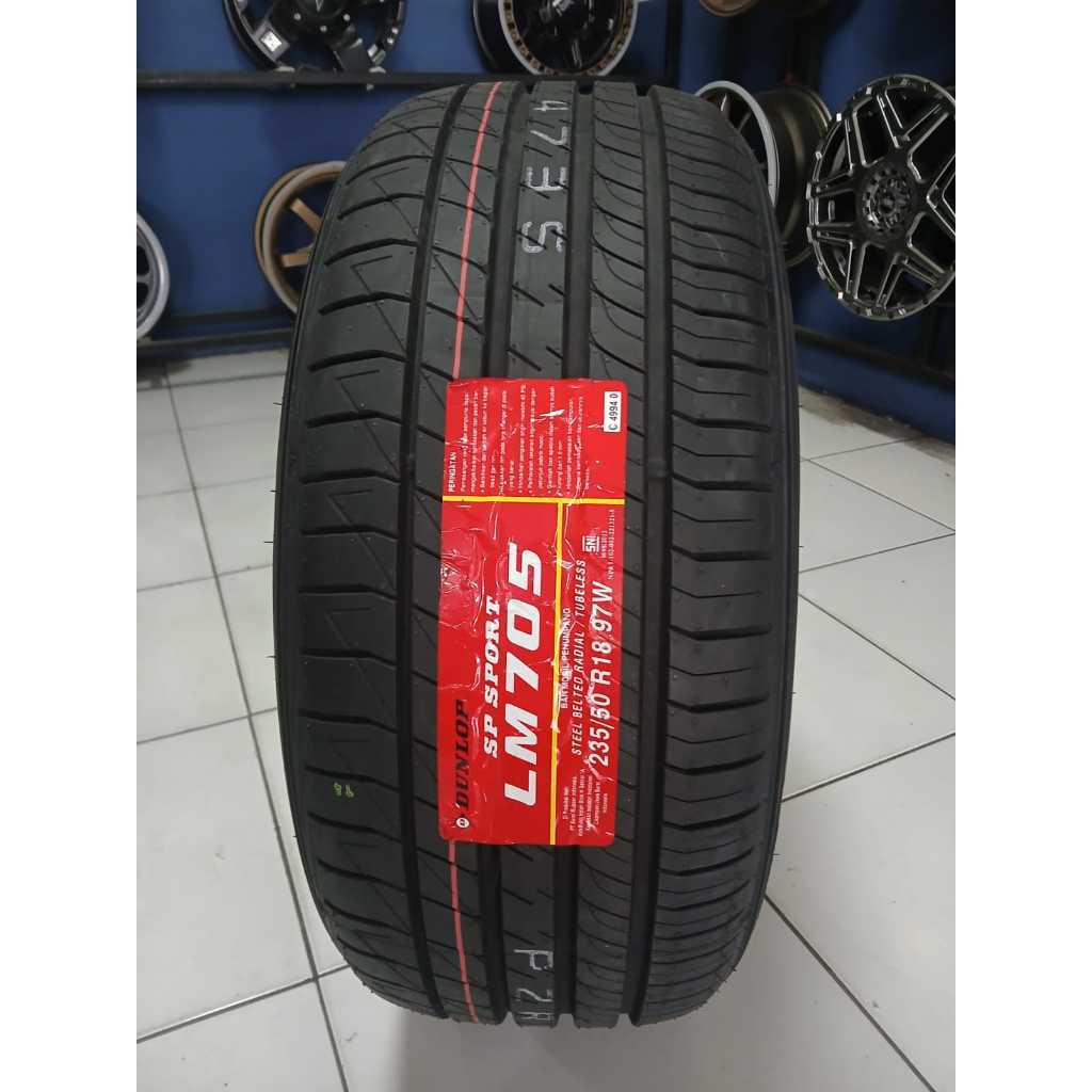 Ban dunlop LM705 ukuran 235 50 R18 ban mobil alphard vellfire biante innova reborn 235/50 18 dunlop
