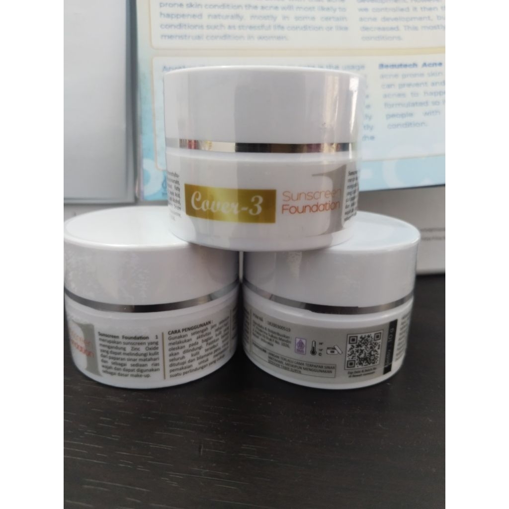 Cover 3 Sunscreen Foundation