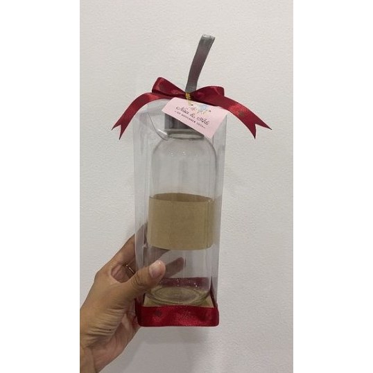 Mika Kotak Souvenir Uk 7x7x19 Kemasan Botol Kaca