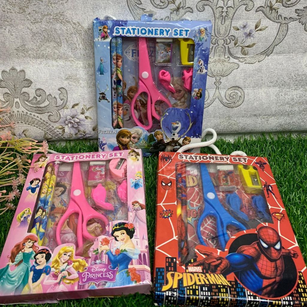 

[250gr] T707 | PAKET ALAT TULIS 8 IN 1 / STATIONERY SET / SET ALAT TULIS ANAK JSS