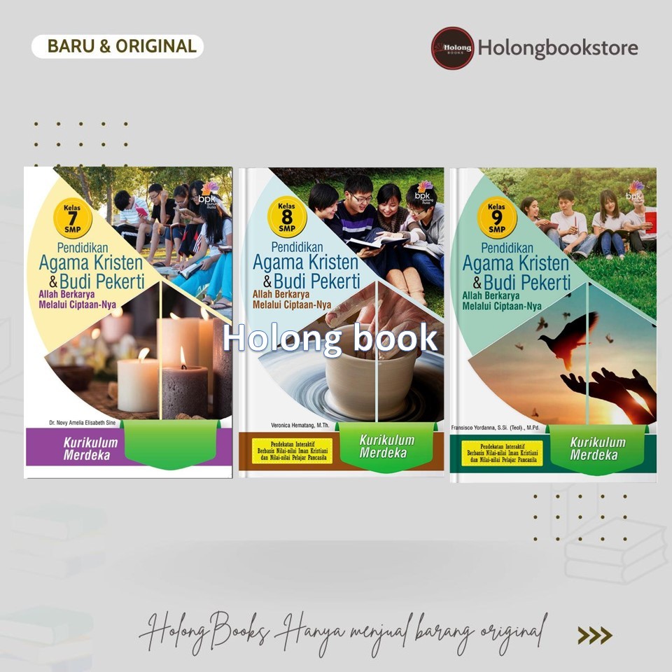 PENDIDIKAN AGAMA KRISTEN DAN BUDI PEKERTI KELAS 7 8 9 SMP KURIKULUM MERDEKA BPK GUNUNG MULIA